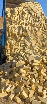 طابوق معامل العمارة • ٨٠٠٠ طابوق • طابوق درجة ثانية