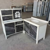 كاونتر • ٣ قطع • سِنك مرمر