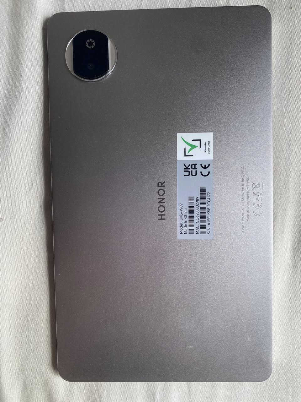 ايباد للبيع HONOR Pad X7
ذاكره 128 سعة البطاريه 7020m حجم الشاشة 8.7 نظافه الجهاز 100 /100 معه كامل ملحقاته استخدام الجهاز 10 ايام فقط 
السعر 165 وبيه مجال 
العنوان الديوانيه حي التقيه


**إذا كنت صاحب هذا الإعلان وتريد حذفه لأي سبب، رجاءا أرسل رسالة إلى الدعم الفني**