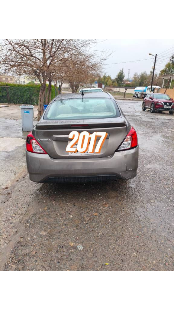 Nissan versa مۆدێل 2017 سیارەکی خاوێنە مۆسەفات s  یەک پارچە و کەمێک سەر دەعامی لە گەل چاملەغی پشتەوە گێرو مەکینە بەشەرت پێشو پشتی کەپس  کەم مەسرەف 
وتس اپ *********** أربيل, العراق
