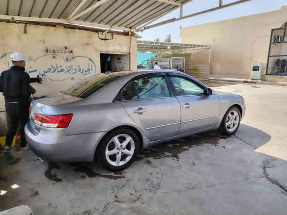 السلام عليكم
سوناتا 2008
من الـ 2009 عندي 
بدون ضرر
بدون صبغ
كلين لمتد
طخم تايرات
صدر جديد
فول مواصفات كشانه جلد
محرك V6
رقم دولي جديد بسمي
سيارة نضيفه
السعر 125 $
مكاني الشرقاط 
الاستفسار
 ***********
***********
