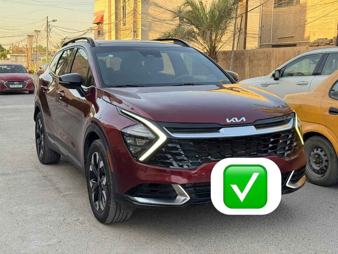 سبورتج 2023
فول واحد عل واحد رقم بغداد جديد
حادث حافة البنيد ونفسة مصلح الباقي كفالة عامة
المواصفات : بصمة / بانوراما / جنطة كهرباء / تشغيل عن بعد / شاشة ديجتال / جلد / كرسي كهرباء / تدفئة كشنات / فور ويل / اطفاء ذاتي / شاحن وايرليس / هندبريك دكمة / حساسات / قطعتين تبريد / مود درايف / LED امامي وخلفي / محرك 2500 / مانع انحدار /  اوتو هولد / مانع انزلاق / رادار امامي / رادار جانبي

سعر 220$ وبي مجال 
مكان بغداد ***********
