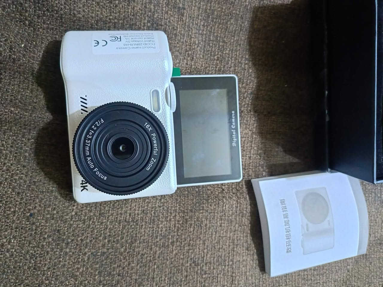 كامرا رقمية 4k السعر ٤٠ الف متوفر توصيل جميع المحافظات التواصل على الخاص


**إذا كنت صاحب هذا الإعلان وتريد حذفه لأي سبب، رجاءا أرسل رسالة إلى الدعم الفني**