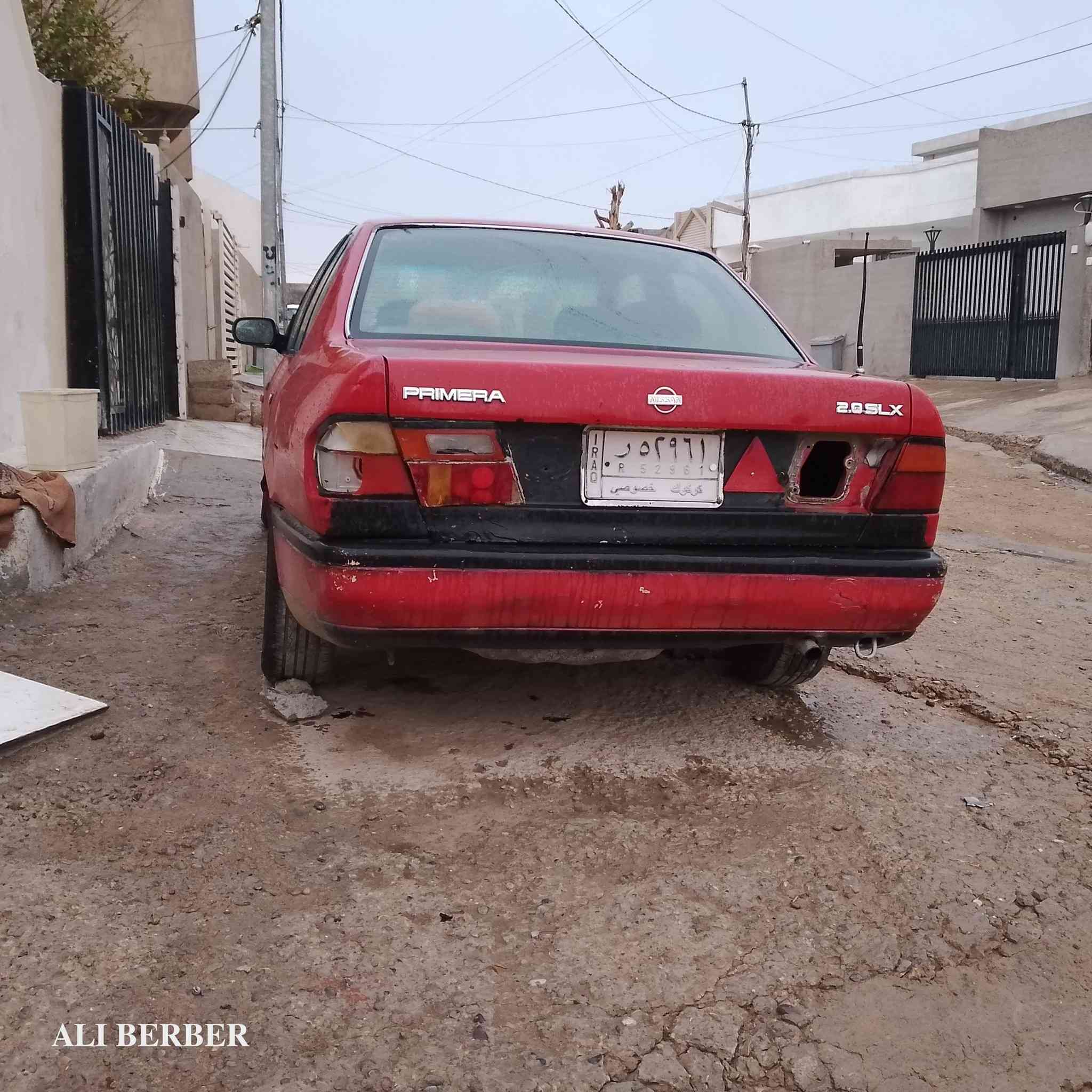 بسم الله الرحمن الرحيم
من رخصة الادمن/
نيسان بريمرا موديل/(1990)
سنويه عدم ترويج/
رقم كركوك/
السعر ﴿٢٥﴾/ورقه بيه مجال/
مكينه جديد 20/ 
مكينه وگير شرط انطيك/
﴿***********﴾للأستفسار/
