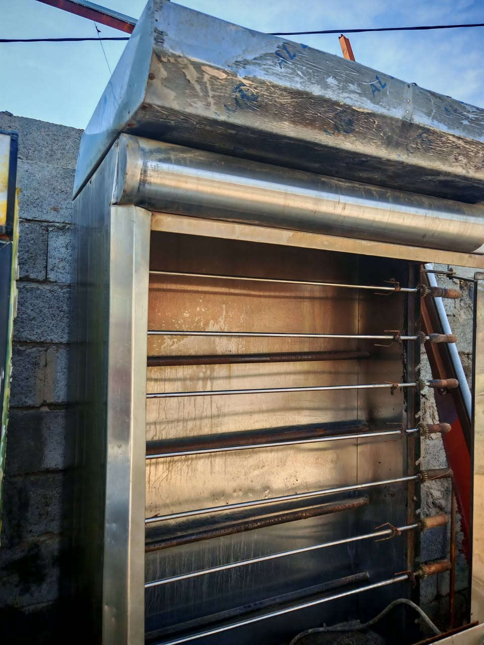 شواية كص 5 عيون وشواية دجاج تاخذ 40 دجاجة اوتوماتيك ع الكهرباء بسعر مناسب


**إذا كنت صاحب هذا الإعلان وتريد حذفه لأي سبب، رجاءا أرسل رسالة إلى الدعم الفني**