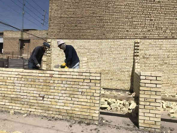 سلام عليكم خلفه بناء ترميم تسليم هيكل تسليم مفتاح بأسعار مناسبة شغلنه قصد ونقد داخل بغداد فقط ***********
