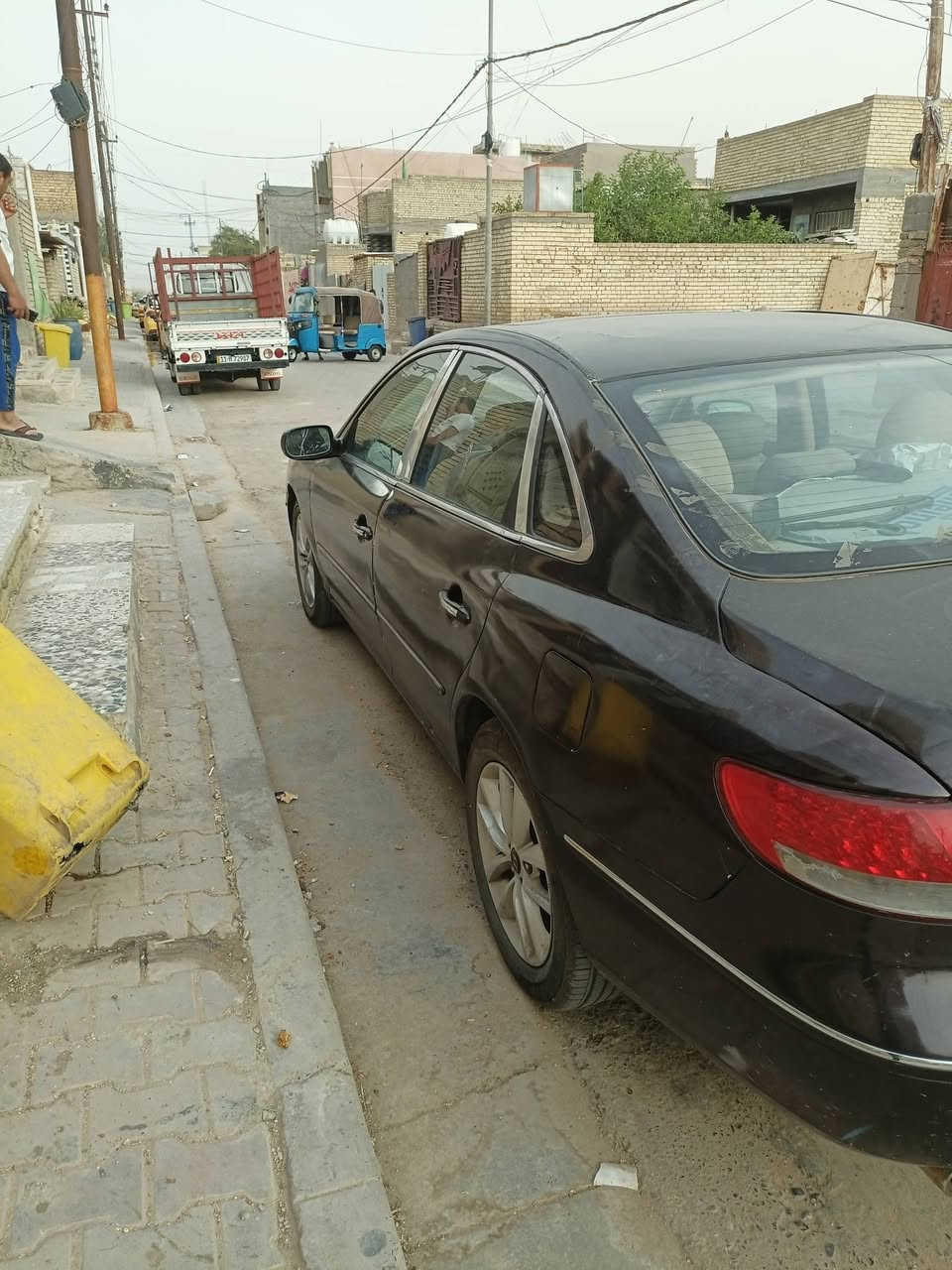 السلام عليكم
ازيره 2008 بغداد نكليزي بسمي
صبغ عام بيه تلحيضات مكينه كير تبيريد تخم تاير خير من الله مكاني بغداد حادث جاملغ خلفي ومعمر السعر 75 وبيه مجال 
***********
