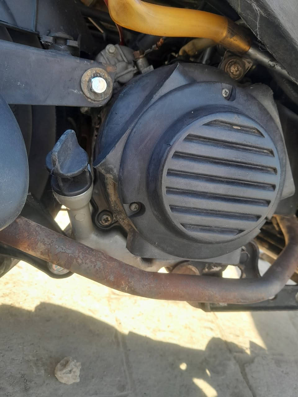 السلام عليكم ابريز للبيع الدراجه خير من الله ناقصه باتري وكابريتر وصخ السعر 350. ***********
