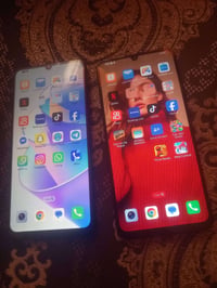جهازين هونر X7a ذاكرة 128  نضيفات كلش  واحد منهن مبدل شاشه  بيع او مرا...