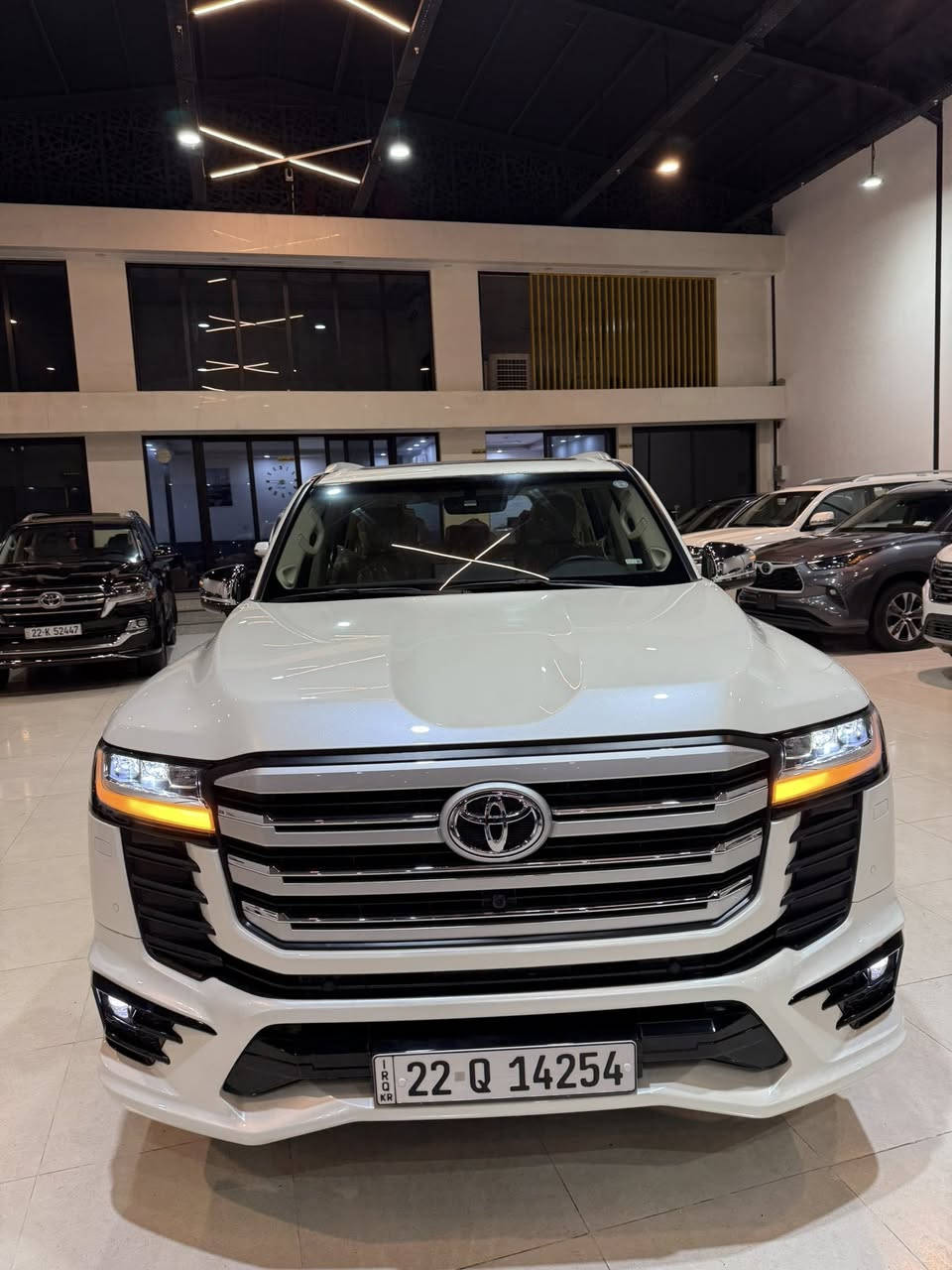 Land Cruiser VX plus
موديل ٢٠٢٥ زمان شركه ساس 
ماشى ١٤٠٠٠
مغلف ppfفول مواسفات كشنات خلفى امامى حار باردكشن ميمورى رادار مرايه رادار خلفى خمس كامرات لايت ليد غراض شركه كل موجود سماعات  بصمتين گعيات باقى فول مواصفات 
سياره مكفوله دعامى لل دعامى
سعر748 قفل 
***********
***********
