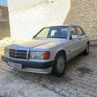 للبيع مارسيدس 190 رقم أربيل إنكليزي بأسم عربي موجود في بغداد السيارة ك...