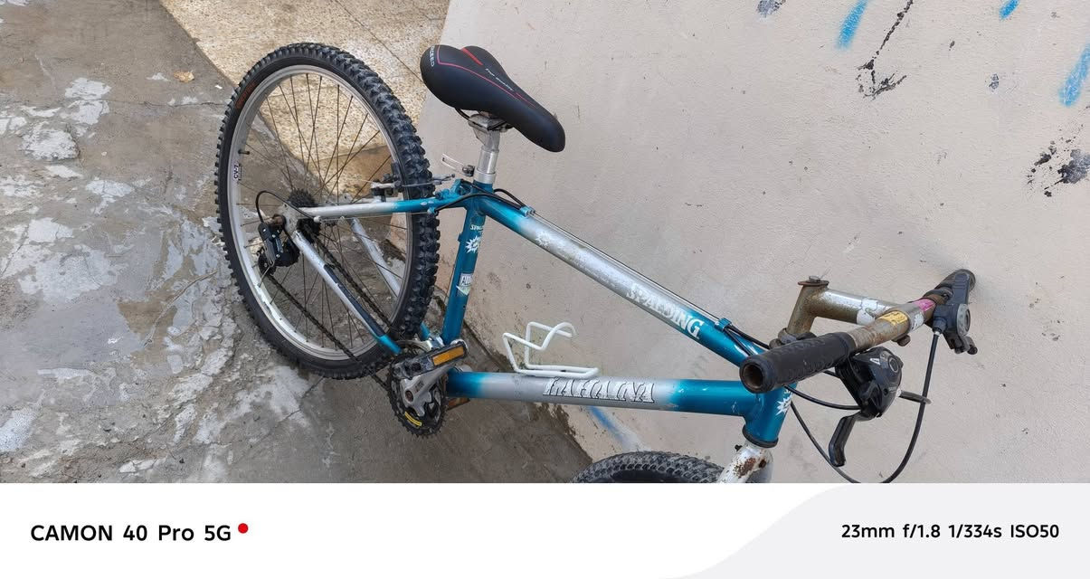 بايسكل باله اصلي جديد كدام العين النضافة اصبطات وره شغال كير وره شغال البايسكل حجم 26 السعر 80 وبي مجال بسيط الناس الطيبه. مكاني موصل حي الفلاح


**إذا كنت صاحب هذا الإعلان وتريد حذفه لأي سبب، رجاءا أرسل رسالة إلى الدعم الفني**