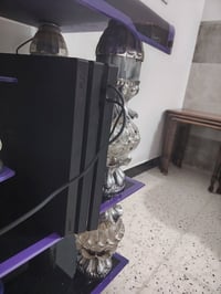 بلي فور برو مهكر نظام ١١ يدلت عدد ٢ اصلي جهاز مفتوح لغرض التنظيف ع أيد...