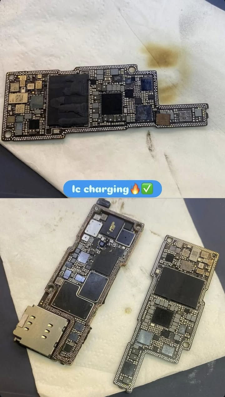 مو كل جهاز ينكسر ينتهي 😉
هاي نماذج من شغلي بصيانة الموبايلات 🔧📱

خبرة بالأعطال الصعبة (شحن، شورت، آيسي)
نستلم الأجهزة المرفوضة من باقي المحلات ونفحصها بدقة

إذا جهازك متعوب عليه… جرّبه ويانه 🔥

📍 بغداد/الزعفرانيه
📞 ***********
