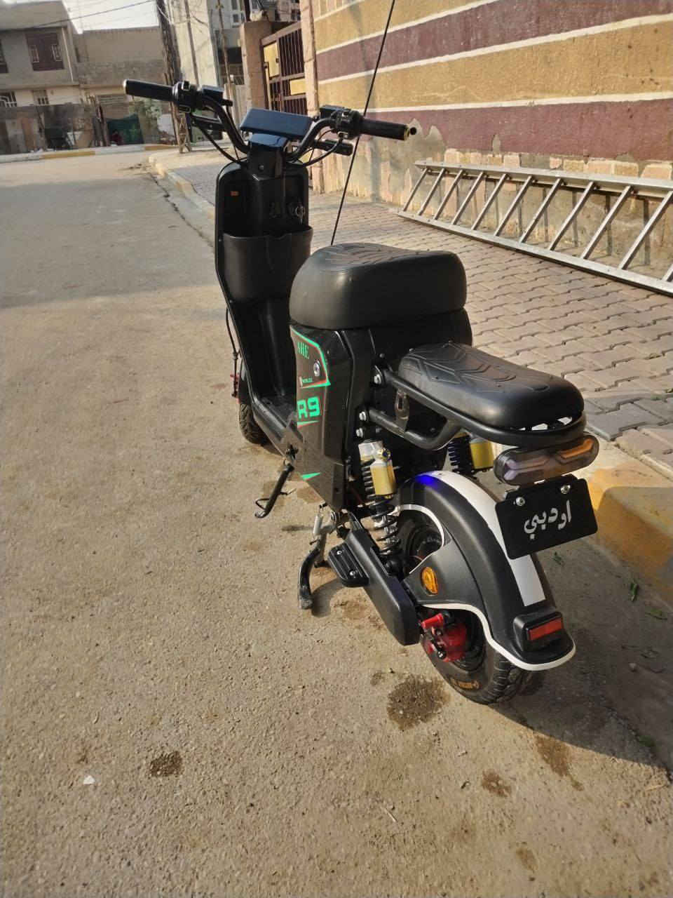 السلام عليكم 👋
دراجة شحن R9 للبيع 

فول نضافة ومواصفات 👇

. 5 بطاريات نضيفات كلهن 
. كهربائيات شغالات 
. سويج وبصمة وكارت 
. بصمة تشغيل عن بعد
. نظام الرجوع الخلف (R)
. تقفل 109 عداد
. ملف 1500✈️

العنوان/ ديالى بعقوبة 
   السعر/ خاص مفتوح


**إذا كنت صاحب هذا الإعلان وتريد حذفه لأي سبب، رجاءا أرسل رسالة إلى الدعم الفني**