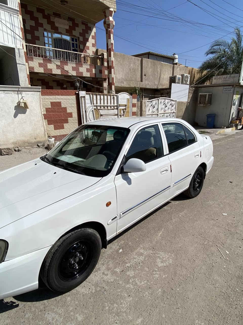 سلام عليكم هونداي فيرنا 14 كير مكينه تبريد ثلج بيها صبغ حافه البنيد 2 جاملغ الخلفي اثر تكشير سياره جديده رقم بغداد ابسمي مكاني بغداد التراث تقاطع درويش  السعر 75 وبيها مجال قليل ***********
