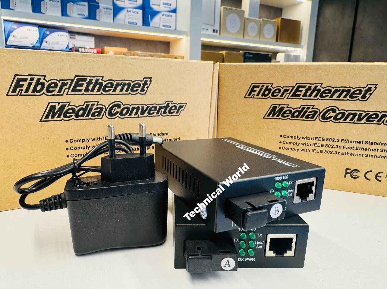 📡 الحل المثالي لتحويل الإشارة من Ethernet إلى Fiber وبالعكس، بأداء ثابت واعتمادية عالية.

✅ المواصفات:
 • يدعم سرعة 1Gbps
 • منفذ RJ45 Ethernet
 • منفذ فايبر SFP / SC
 • مؤشرات LED لبيان حالة الاتصال
 • توافق كامل مع IEEE 802.3
 • تصميم عملي ومناسب للاستخدام المستمر
 • يعمل مع شبكات الإنترنت الضوئي FTTH و FTTx

🎯 الاستخدامات:
 • شبكات الإنترنت الضوئي
 • ربط السويتشات عبر الفايبر
 • الأبراج، الكاميرات، ومراكز البيانات
 • مسافات طويلة بدون فقدان جودة

‏‎متوفر توصيل الى بغداد وجميع المحافظات 🚙🚗      

‏‎‏‎📞*********** 
‏‎‏‎📞*********** 

📲 رابط التواصل على واتساب مباشر
https://wa.me/9647759500059
https://wa.me/9647838334480

‏‎📍 العنوان : شارع الصناعة مقابل الجامعة التكنولوجية فلكة باب الرئاسة
