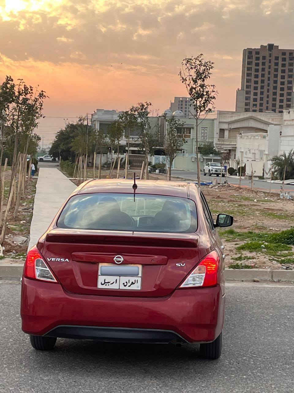 نيسان فيرسا 2019 
Nissan Versa SV 2019 
الفئة: SV
المواصفات:
تحكمات ستيرن جهتين
كامره خلفيه 
جام كهرباء 
مثبت سرعة
قفل مركزي
مسند ذراع

المحرك :  1.6 لتر

الضرر: قطعة وحدة
ضرر كما موضح بالصور بدون ايرباك بدون دواخل مكينه و كير بشرط

سياره جديده
مكان اربيل
الرقم  :  ***********
