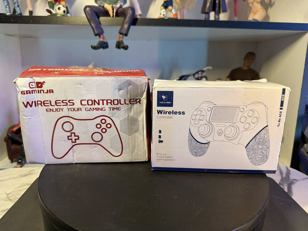 سلام عليكم 🤍
حبايبنا الغوالي نعتذر منكم على الانقطاع 🤍🌺 و رجعنا وياكم بحرك السوك😂🌺🤍

جويستاكات بهذا الشكل 

الجويستك الابيض يعمل على (ps4-pc-)

الجويستك الاسود (pc)

سعر القطعة 15,000 دينار.  - قطعتين  25,000 دينار توصيلك مجاني 🤍🌺

🚚يوجد خدمة توصيل لجميع المحافظات


**إذا كنت صاحب هذا الإعلان وتريد حذفه لأي سبب، رجاءا أرسل رسالة إلى الدعم الفني**