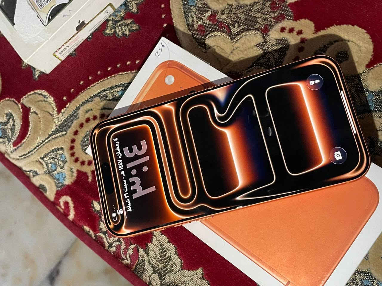 السلام عليكم ايفون 17برو ماكس
ذاكره 256 بطاريه 100 عدد دورات شحن 30
جهاز اخو جديد
للبيع أو مراوس مكاني بابل
السعر/مليون 890 وبي مجال قليل
***********
