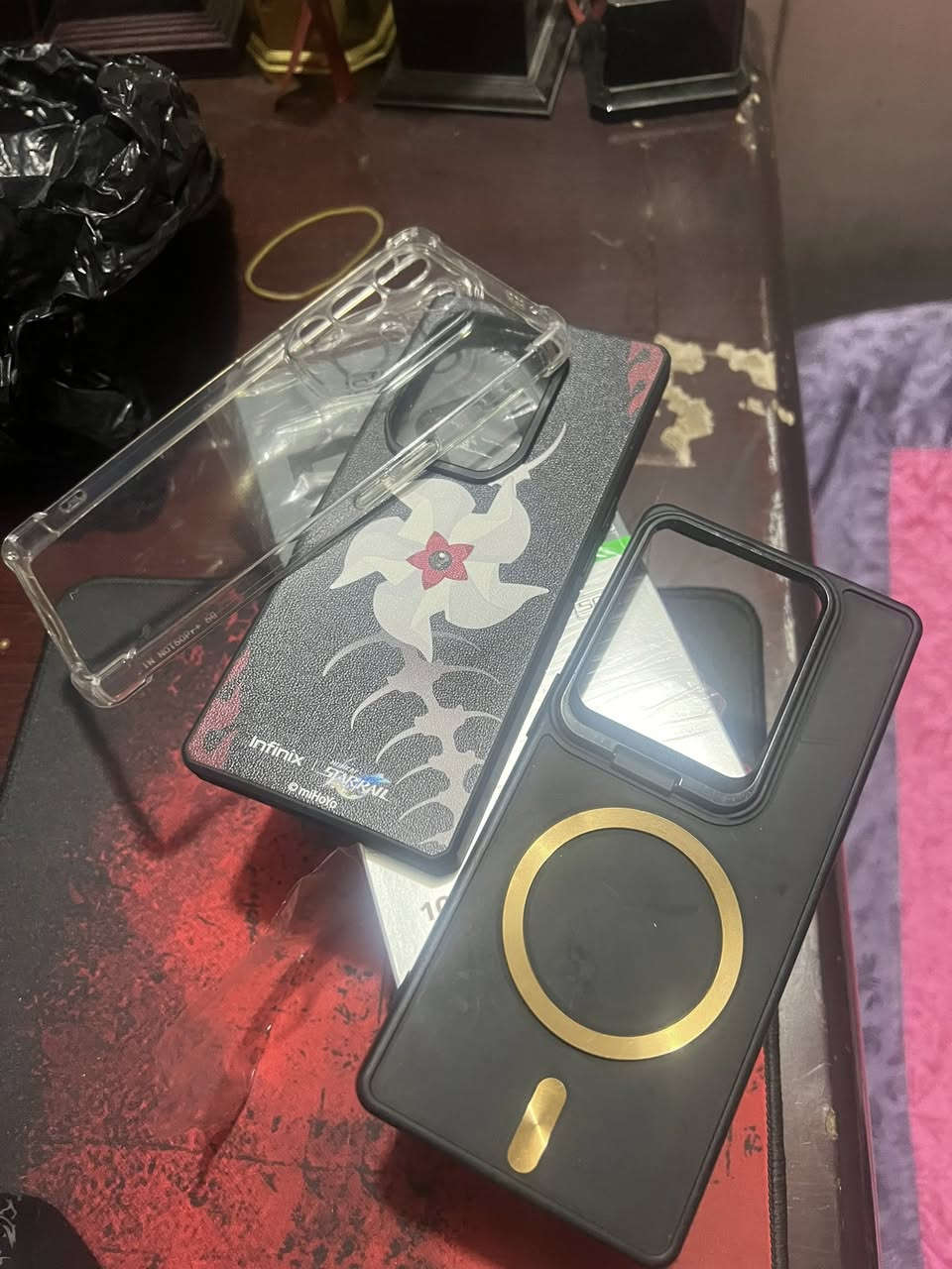 السلام عليكم 
جهاز انفنكس نوت 50برو بلس 5g 
حهاز صار اقل الشهر من اخذته جديد ب510 
ومستخدمه بلزايد يومين ولله لان عندي ايفون استخدم 
بعده بلضمان ضمان شركة الصدرين 
ويا 3 كفرات هدية 
قفل 400 من الاخير بدون عمله الجديد سعره 510 واعتبر نفسك ماخذ جديد طك كارتون 
مكاني بغداد الحبيبية 
***********
