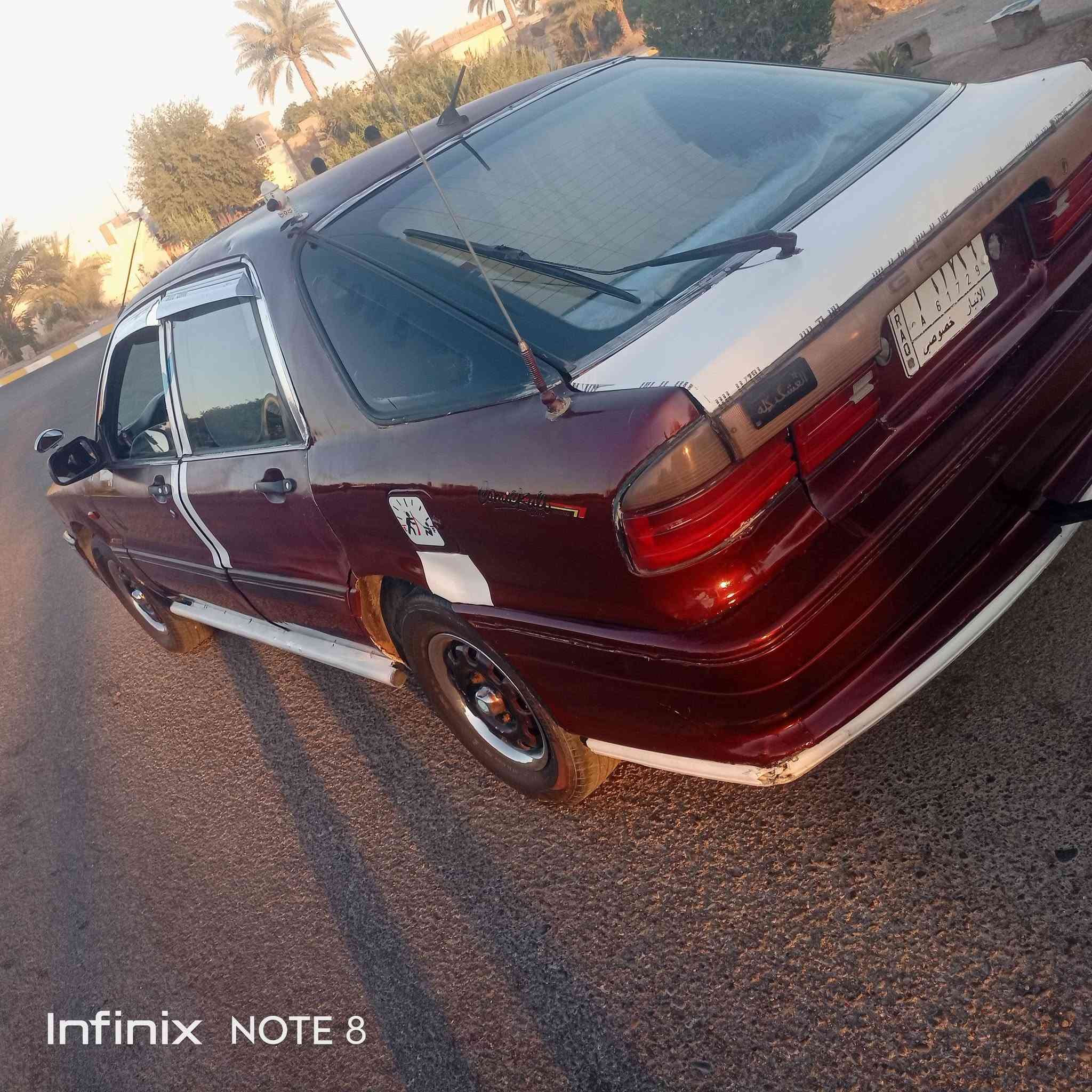 سلام عليكم ميسبوشي كلنت مديل 92 سياره بسمي رقم انبار مشروع وطني سنويه لشهر 11 تسقط  مكينه 2000 شرط كير ومكينه وصدر وكهربائيات كله تشتغل
تايرات جدد سياره بلاديه بيه جامرلغ خلفي صبغ اثر جراد ودعاميه خلفيه
السياره جاهزه من كلشي شرط التحويل
السعر 36 
مكانها ديالئ السعديه
***********
