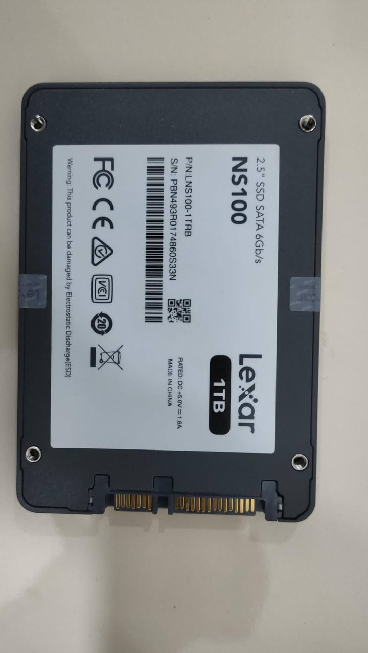 السلام عليكم 

قطع pc للبيع 

1- كرت شاشه 5070 asus prime 3 fan جديد 
السعر مليون و120
..
2- كرت شاشه 3060 msi gaming x trio مستخدم 
السعر 390 الف ثابت
..
3 رامات ddr4 مستخدم 
2x16 32gb 3200mhz corsiar rgb
السعر 230 الف 
..
4- هارد ssd sata lexar 1tb مستخدم كفائته 100
السعر 100 الف ثابت 
..
5- هارد Nvme 1tb samsung 980 pro  كفائته 100
السعر 175 الف
..
متوفر توصيل لكل العراق


**إذا كنت صاحب هذا الإعلان وتريد حذفه لأي سبب، رجاءا أرسل رسالة إلى الدعم الفني**