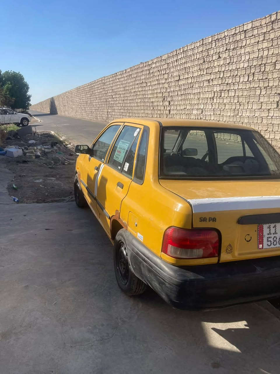 سلام عليكم
سايبا مديل 12 للبيع سعر 20 بيه مجال 

سياره مكفوله من الضربه خياسات معمره كله عوزهن صبغ مكينه خير من الله كهربائيات شغاله تبريد كمبريسر عاطل شاشه دمام سماعت سستم تخم تاير جديد دبلات بوربينات خلفيه عربانه كله جديد صدر كوري اصلي امامي جديد دوسات سبير جديد 

كير نمره اولى تفلت مرات والثالث بي قره مرات تصليحه ما يكلف رقم بغداد انگليزي 

مكاني مطار بغداد ***********
