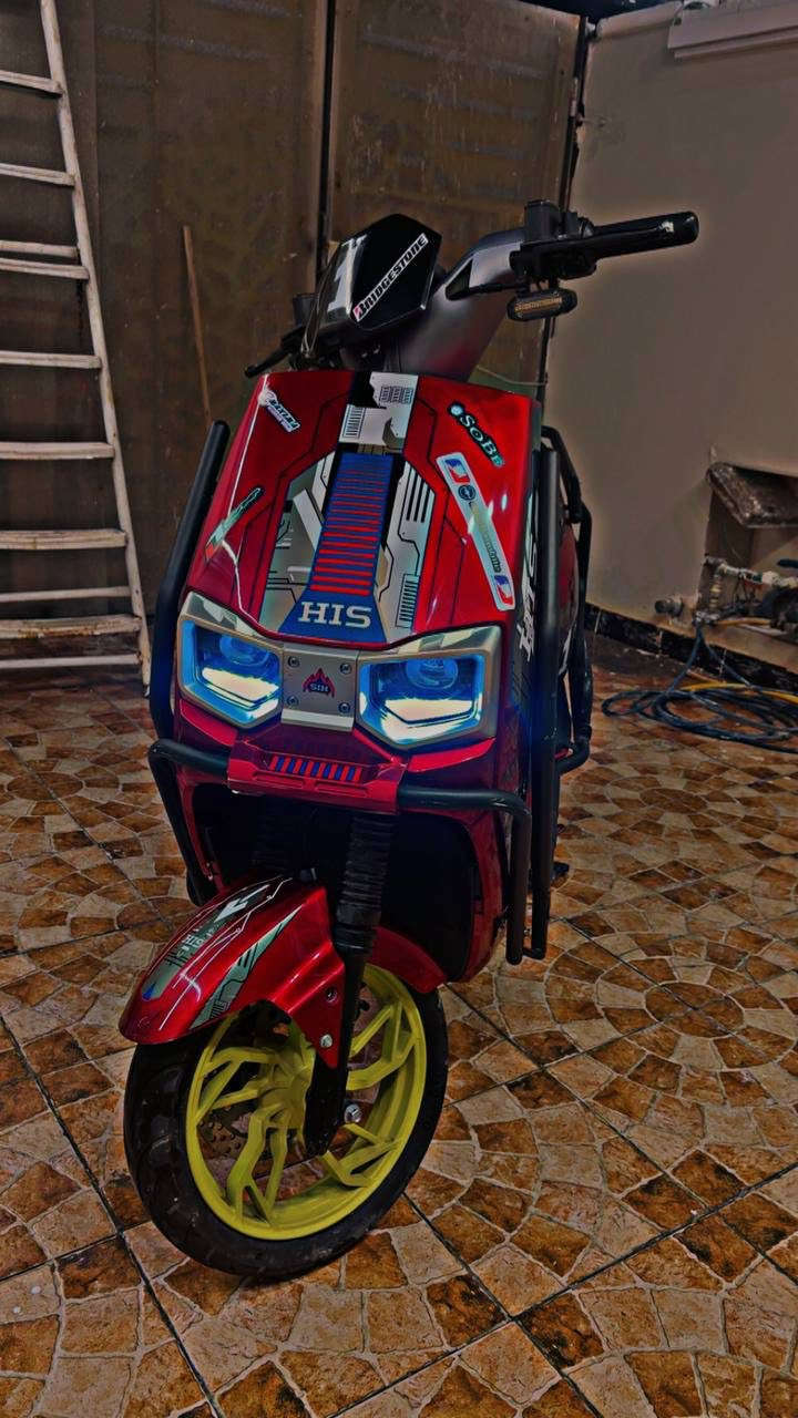 السلام عليكم دراجه شحن سكنس His بحالة الزيرو ماشيه 5000 فقط.
بطاريات كبار دبل عدد 6.

ملف 2500.

تشغيل كارت وبصمه وسويج.

السعر 525قفل

مكاني بغداد حي اور 

***********
