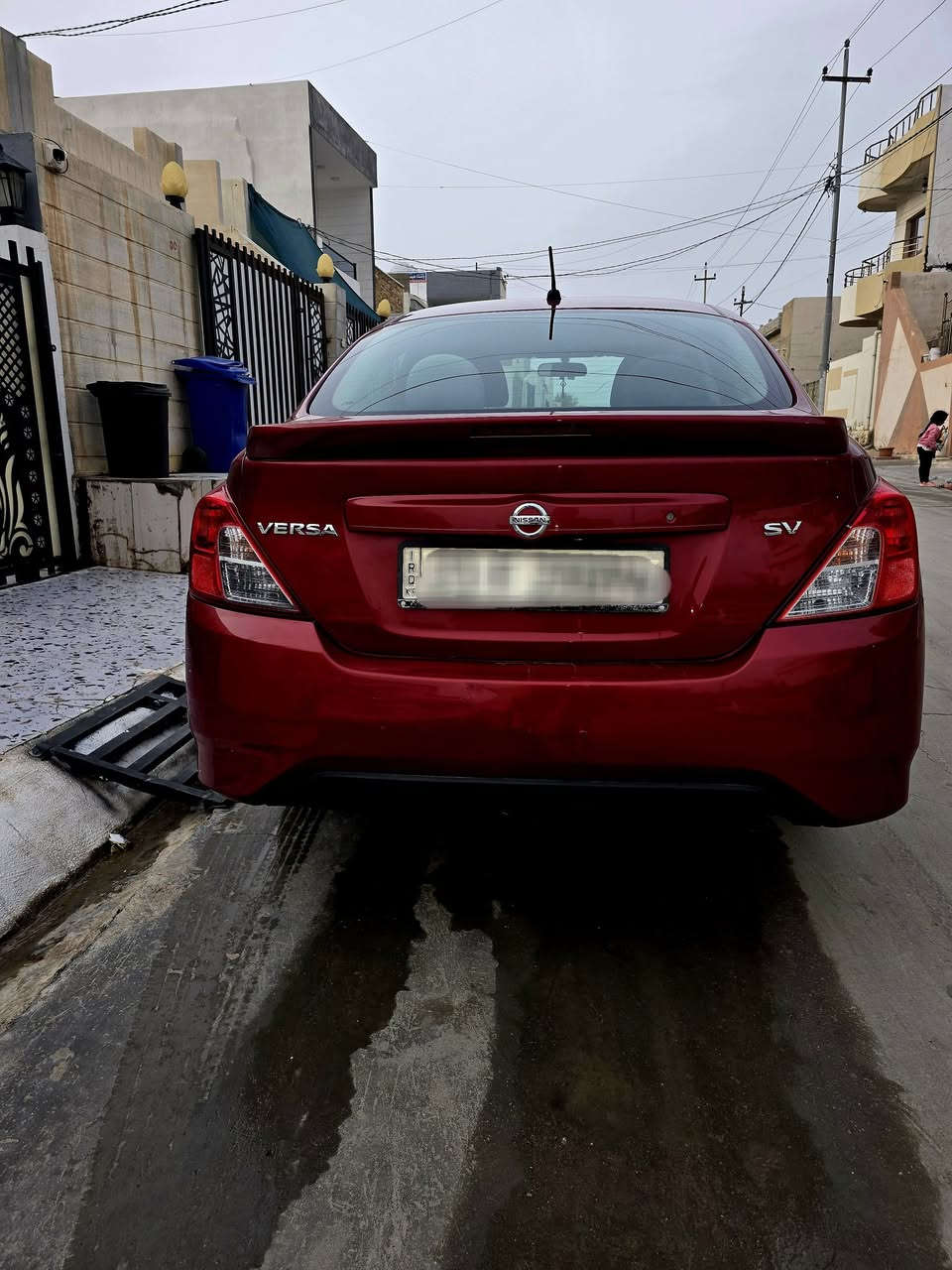 ياالله 
نيسان فيرسا 2018 
ماشي 69 / ميل . معلومات الضرر مرفق بورقة الفحص السيارة نظيفة وجاهزة السيارة مال بيت  . شاشة كاميرة - تبريد -كير - مكينة بشرط . سنوية وفحص جديدة رقم سليمانية . شرط تحويل او وكالة . بطاقة بنزين متوفر . مكان كركوك 
السعر 108 و بي مجال 
***********
