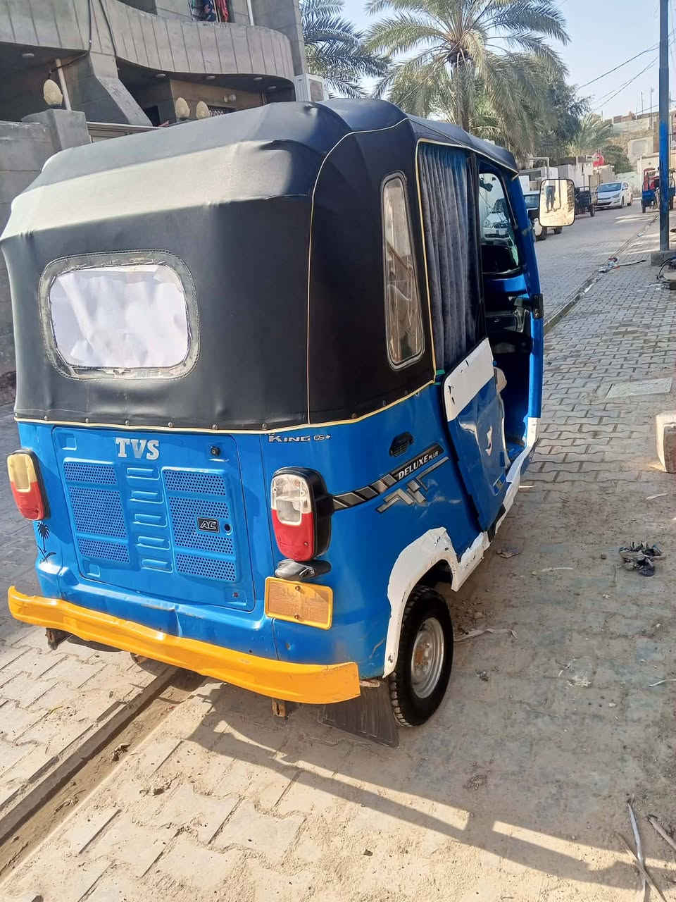 سلام عليكم بيع مستعجل تكتك2022 تي في اس كبل الشارع جاهزه مكفوله كافاله عامه رقم وسنويه والوحه نكليزي المكان  واسط قضاء الحي رقم الهاتف ***********
