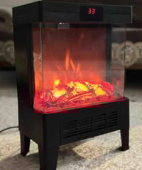 مدفأة لهب ديكورية • لهب ثلاثي الأبعاد • ٢٠٠٠ واط