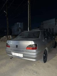 بيجو فرنسي 306مصبوغه عام جماليه رقم بغداد انكليزي هزه جديده كير ومحرك ...