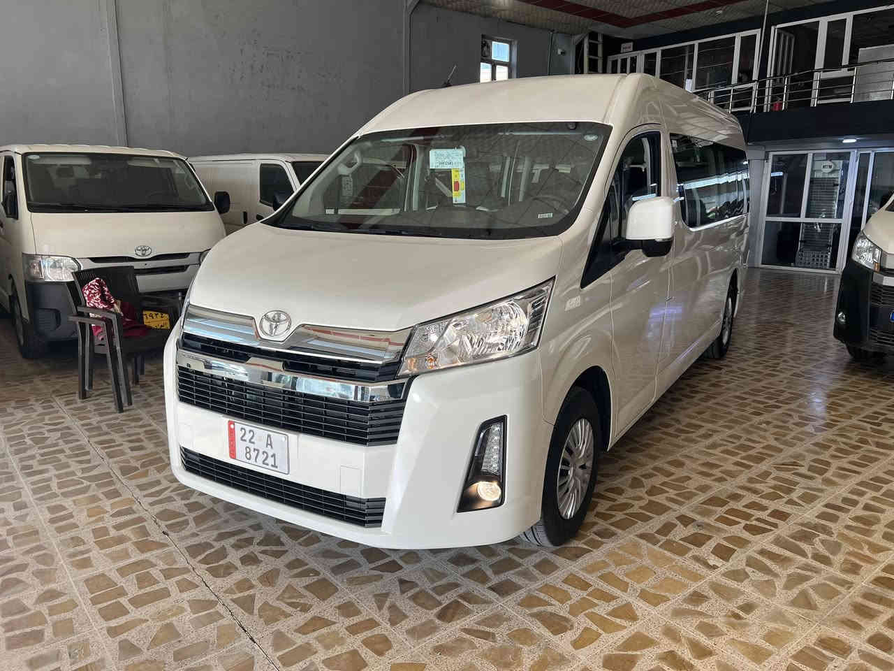 اللهم صلی علی نبینا محمد
تویوتا هـایس
مودیل ٢٠٢٥
فول مواصفات
ماشیة ٩ الف كم
شركة ساس
بانزین كیر اتوماتیك
مكفولة 
سعر//٤٤٥٠٠$ و بیها مجال
***********
عنوان// اربیل شارع ٤٠ مدینة معارض مقابل معمل بیبسي
اسم معرض (معرض باصات)
