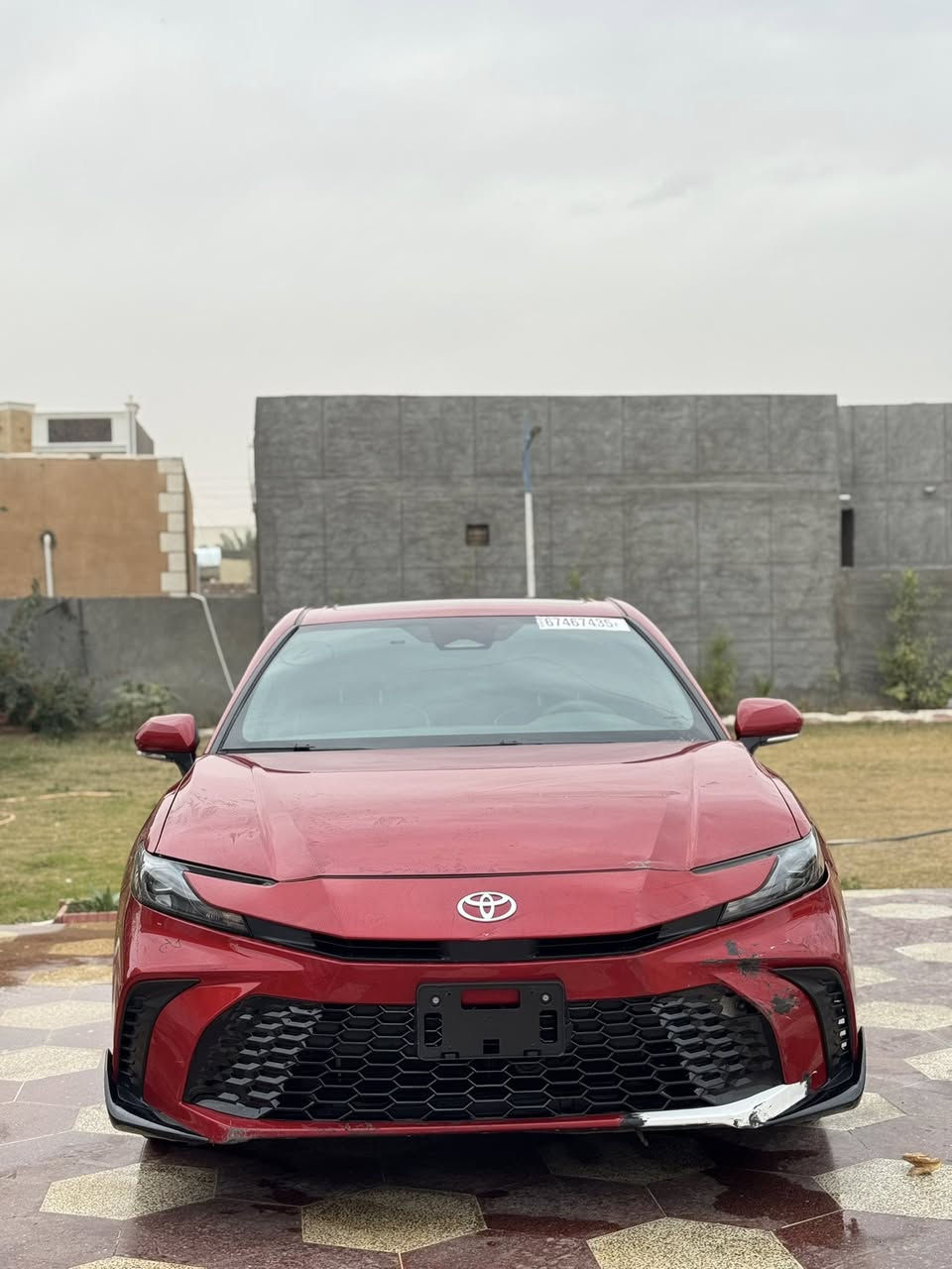 سلام عليكم
كامري موديل 2025 هايبرد مكينه 2500
ألون مميز وبدون صبغ وارد أمريكي فقط دعاميه وراس البنيد بارد بسيط بدون ايرباك 
الموصفات se
نقطه عمياء ورادارات وتوقف ذاتي وقياده ذاتيه دخول ذكي وكشنات مطعم لونين
فتحه سقف
كشنات وستيرن حار
لدات شاشه جبيره
سايد بريك بصمه
شحن واير لس
وبعد هواي موصفات بيها
تترقم جميع المحافظات ورقم مجانا 230الف فقط
السعر 25الف 
مكان سياره رمادي رقمي ***********
