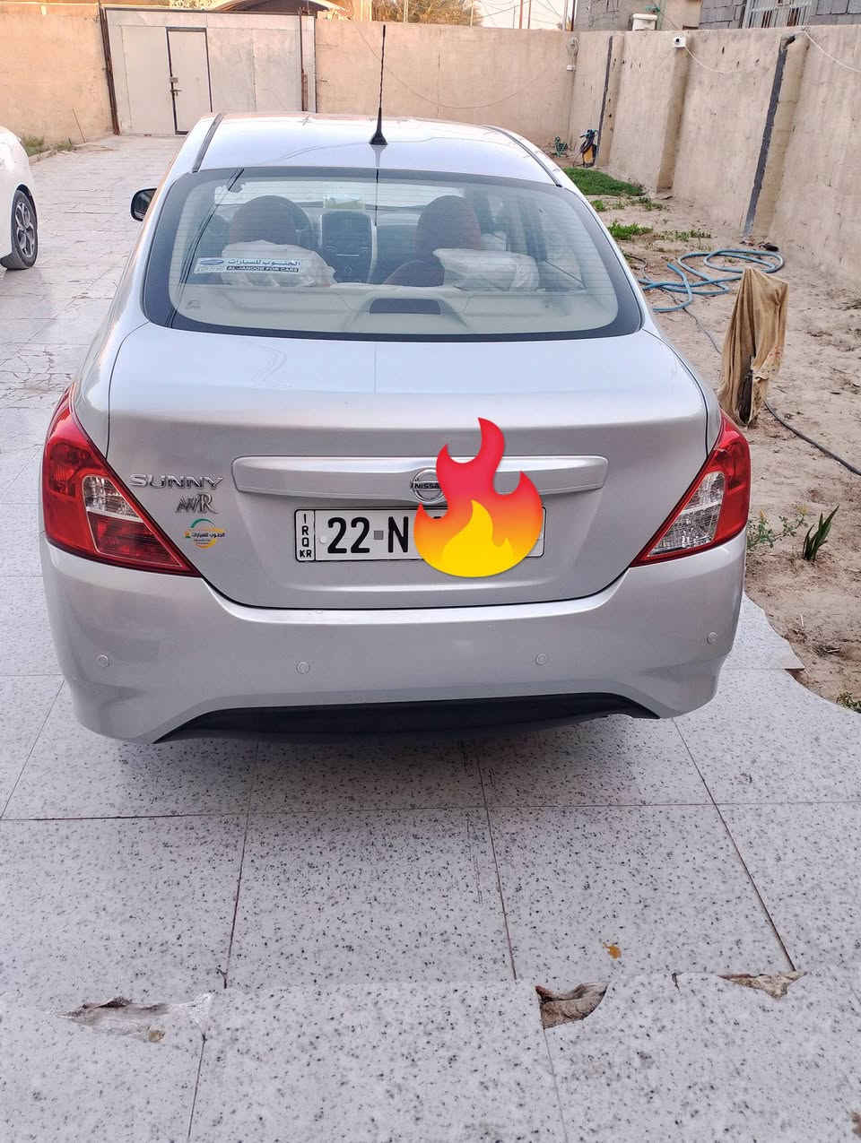 سلام عليكم نيسان صني هندي بليته الزركه  مديل 22سياره جديده ماشيه 58الف سياره كفاله عامه ماعده ظربه خفيفه من وره وكلشي مماثر ابد  وقبق جنطه مقسمينه مثل مموضح بسونار مابيه ولبقيه كله كفاله عامه سنويه جديده لحد نهايه 2030 سعر 116مكاني البصرة ***********
