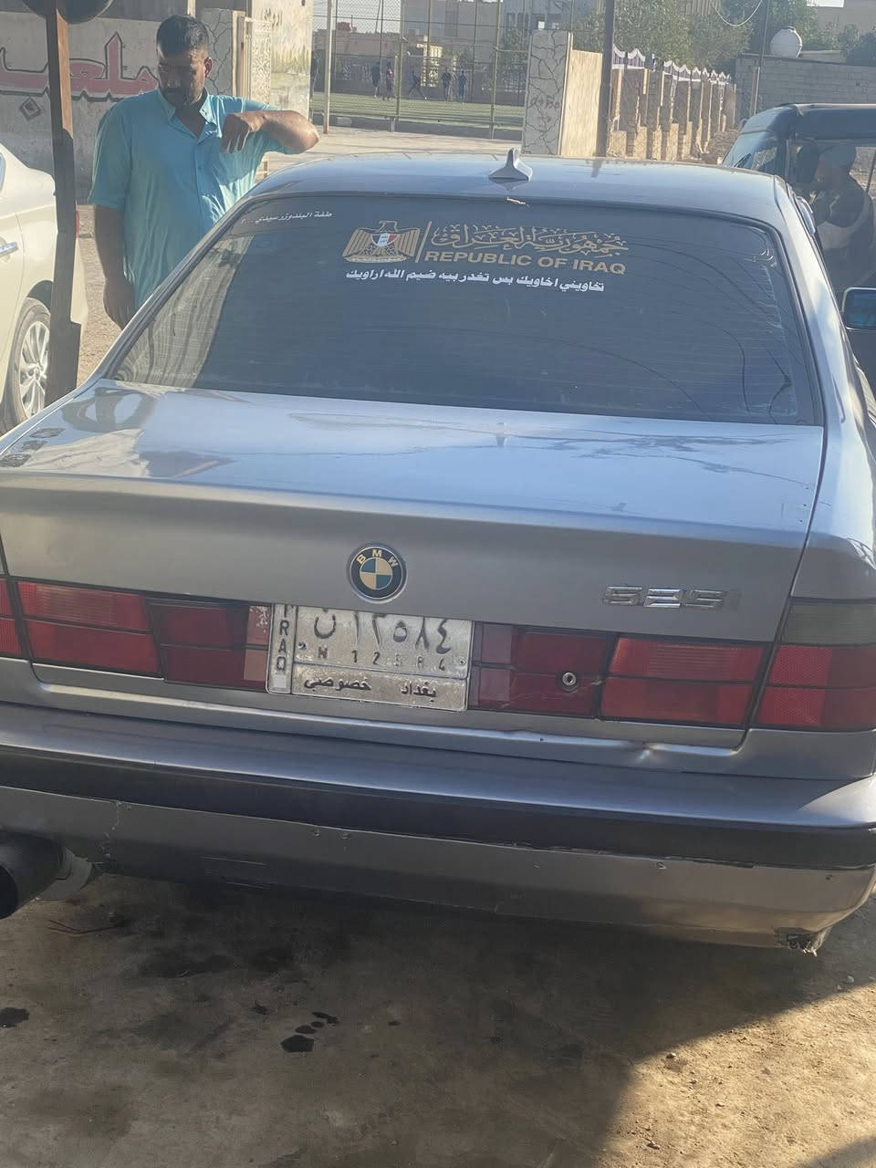 سلام عليكم بي ئم 525 مكينةفانوس اكسن قفل  تبريد ثلج منضومة زنون  حدادية جديدة كهربايات كلهة شغالة غرفتهة جديدة تاير ويل رياضي كير عادي  قم بغداد تحويل مباشر  مكان السيارة بغداد.  السعر 48 بيهة مجال بصيط.  رقم الهاتف ***********.  ذكرتاك التفاصيل كلهة   بيع او مراوس حسب القناعة
