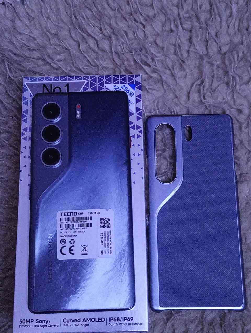 سلام عليكم tecno camon 40 pro g5 
رام 12+12
هيرتز 144
المعالج Dimensity 7300 Ultimate
البطاريه mAh5200 
الذاكرة 256
90 فريم 
لون الاسود كلاسيكي
كامل ملحقاته تجي 
السعر 300 جهاز نظيف اخو جديد 
مكاني بغداد سبع قصور شارع ابو احمد


**إذا كنت صاحب هذا الإعلان وتريد حذفه لأي سبب، رجاءا أرسل رسالة إلى الدعم الفني**
