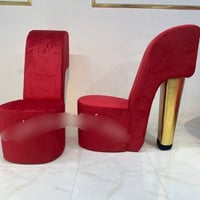 كراسي • موديل كعب • قماش