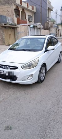 اكسنت 2014 مضلعمحرك 16دوش شرط كير AT مواصفات  بلو فول  تحكم استيرن  نظ...