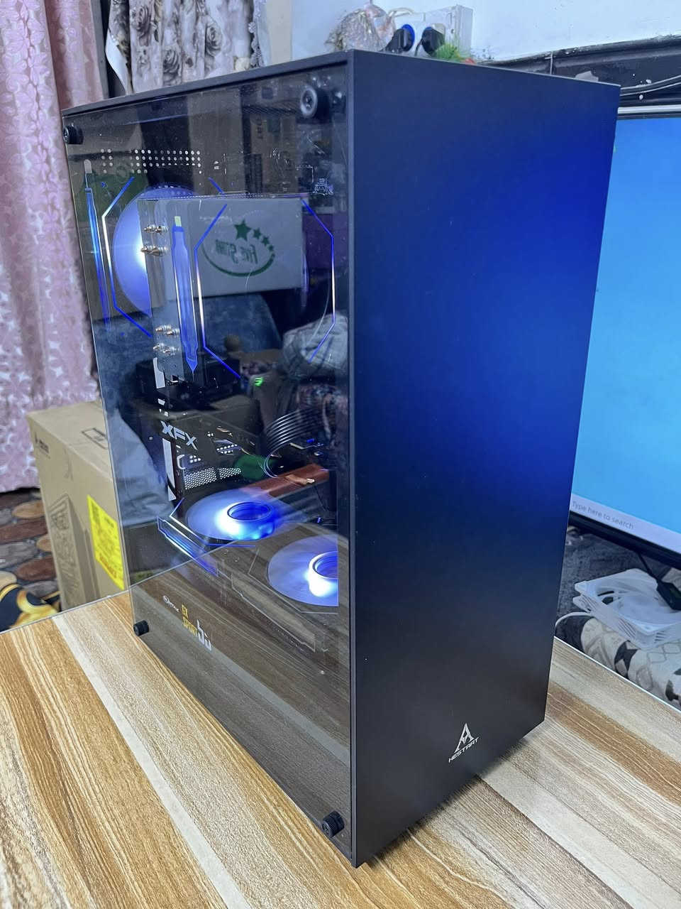 السلام عليكم 
السعر 325 الف
انتل كوراي 7 الجيل الرابع
كرت شاشة RX580/8G/XFX
رام 32
هارد 256M.2/HDD500G
بورسبلاي 550 واط 
كرت وايفاي 
مكاني بغداد ويتوفر توصيل


**إذا كنت صاحب هذا الإعلان وتريد حذفه لأي سبب، رجاءا أرسل رسالة إلى الدعم الفني**