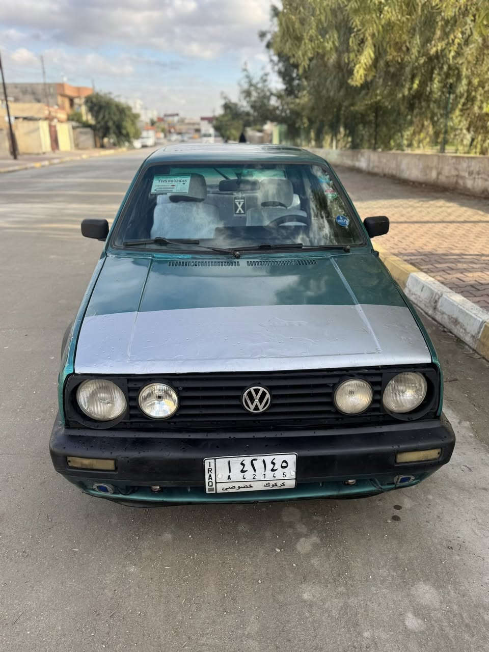 سياره كولف موديل 1991 حجم 18  باور شرط محرك كير اوتماتيك شرط سنويه مشروع وطني للاحد 2028 بيه دفتر بانزين شرط تحويل وكاله لا صرف لا بخار شرط صدر جديد اطارات جديد كربائيه كلها شغال سعر27 بي مجال بسيط للاطيبين للاستفسار رقم هاتف*********** عنوان كركوك
