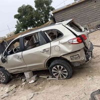 للبيع سنتافيا 2009 خليجي محرك 6 سلندر  رقم أربيل  داخل بيجي  صار بيها ...