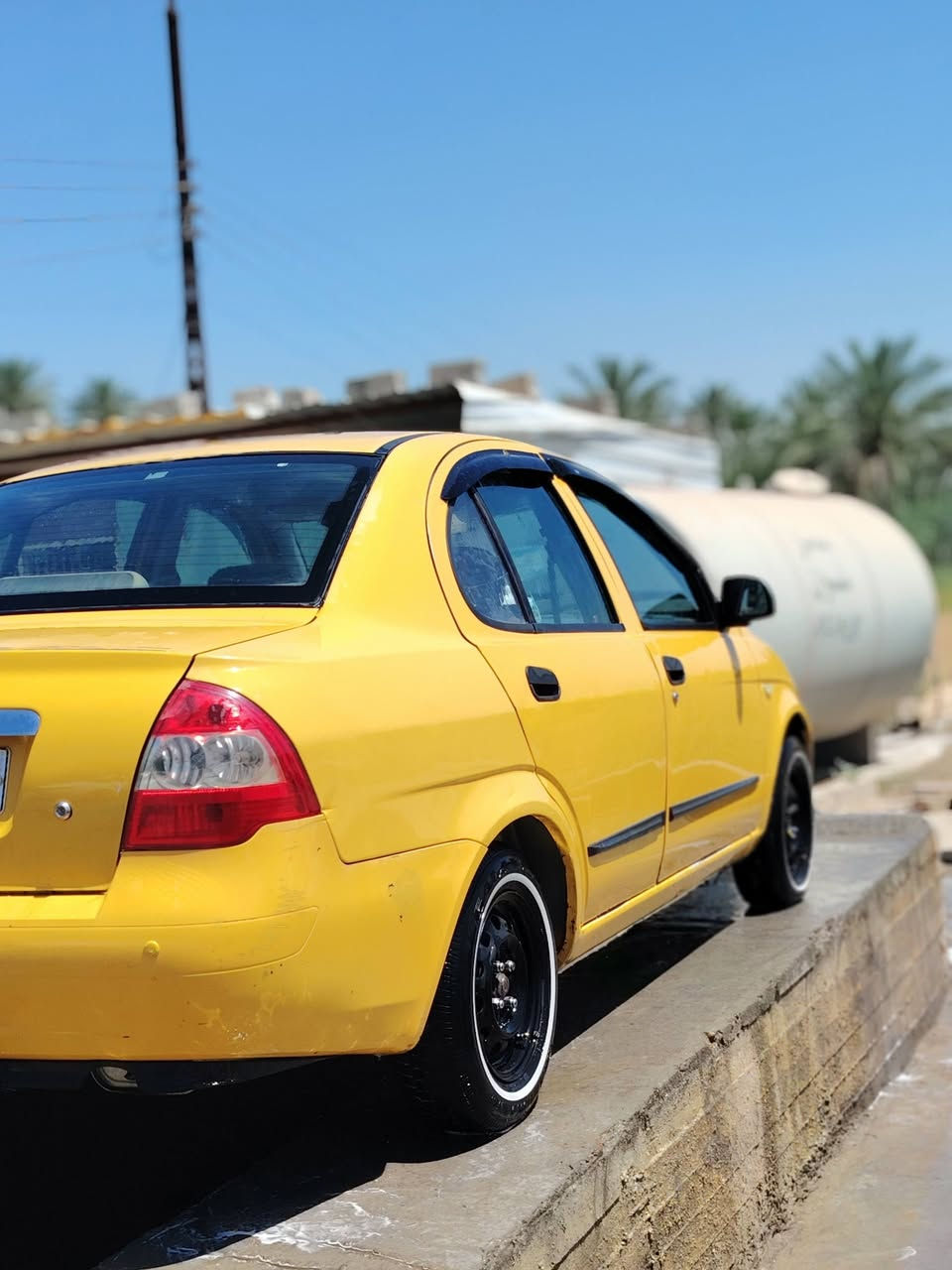 السلام عليكم طيبه موديل٢٠١٧ مكينه وكير خير من الله تبريد شغال باسمي مصفره هيئه وغرامه السعر ٤٢ بيها مجال سنويه ل٢٨
***********     ***********
