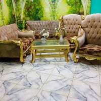 خشب زان دمياطي • صالون عمولة • كثافة ٤٠