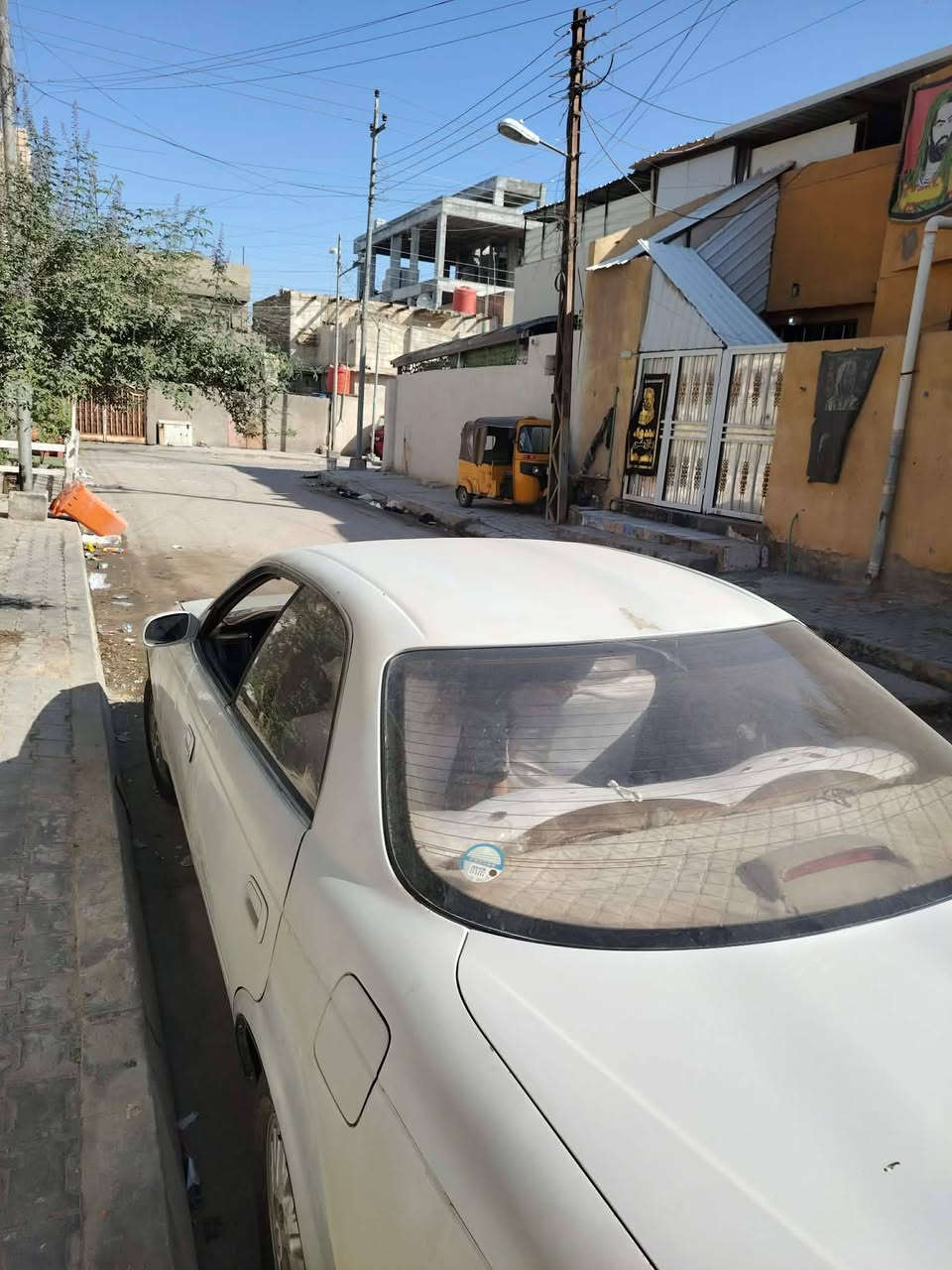 مارك نفخ 93 سياره مال جناي كفاله من الكص والنقل مكينه كير ونجي تبريد حداده تخم تاير  سنويه لل 30 رقم بصره إنكليزي بسمي شرط تحويل سعرها68 وبيه مجال ‏‪***********‬ بصره  حي الحسين
