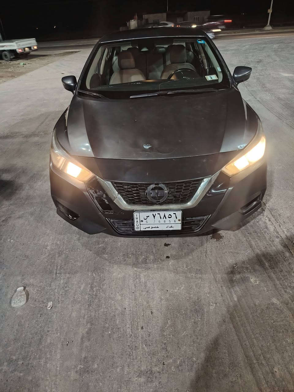 السلام عليكم
نيسان فيرسا للبيع

موديل 2021 

معوقين بيه وكاله عامه
دوشمه عامه
صدر جديد
تخم تاير جديد
بيه بنيد مبدل وطخات بسيطه موضحه بل صور
السعر 100 وبيه مجال
اللااستفسار اتصال ***********
