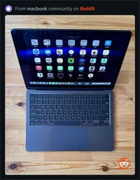 💻 الموديل:  Apple MacBook Air 13-inch ⚡ المعالج: M4 🧠 الرام: 16GB 💾 ال...