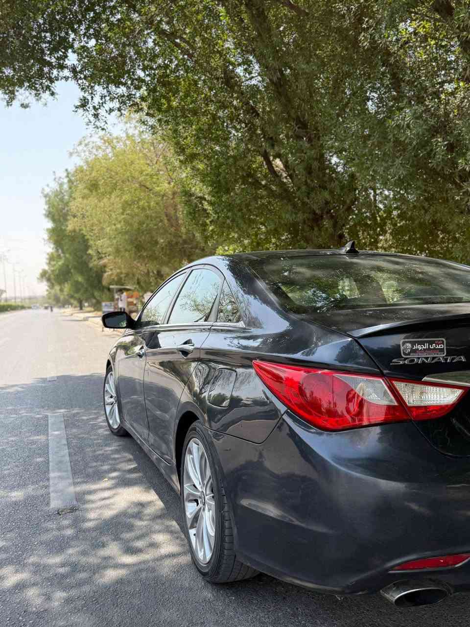 السلام عليكم لبيع سوناتا مديل 2013 رقم بغداد تحويل ثاني يوم مصبوغه احزام مكينة جي دي اي تيربو كير  مكينة حداديه تبريد جاهزه مكان السماوه سعرها 115 وبيها مجال بسيط اي استفسار عله رقم ***********
