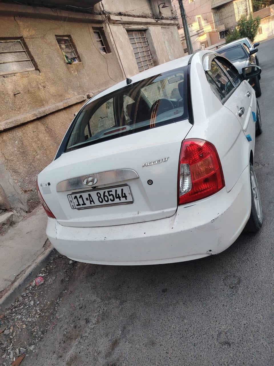 أكسنت 2007 رقم انكليزي بغداد
مصبوغه عام للجماليه مكينه 1600
بدون حادث السعر 68 وبيه مجال
***********  بي واتساب
غير متواجد ع فيس

